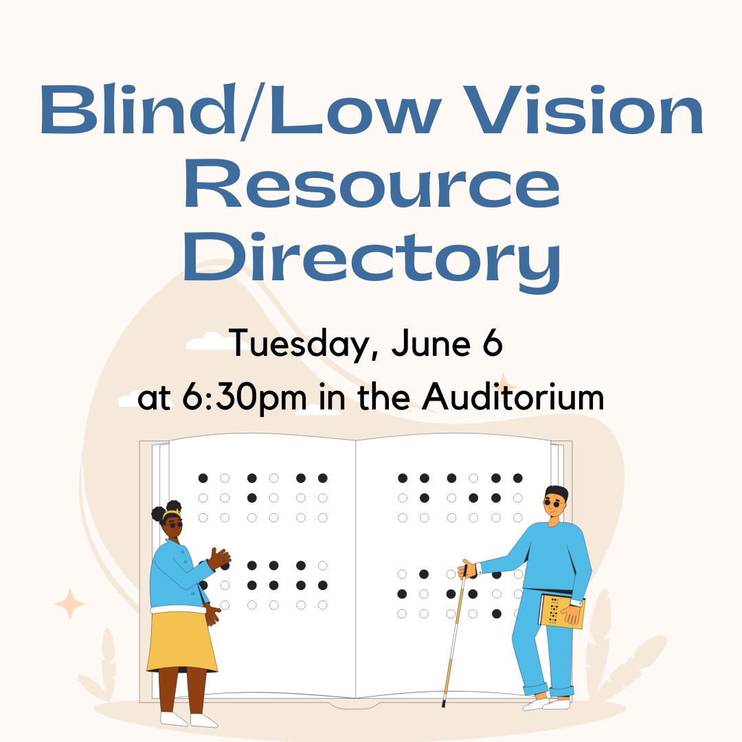Blind/Low Vision Resource Directory Blackstone Library